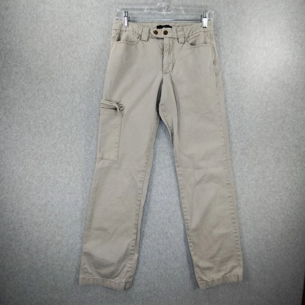 Women's Forever 21 Size XS‎ Frayed Hem Like Cargo Beige Pants📸SEE PIC📏📸
